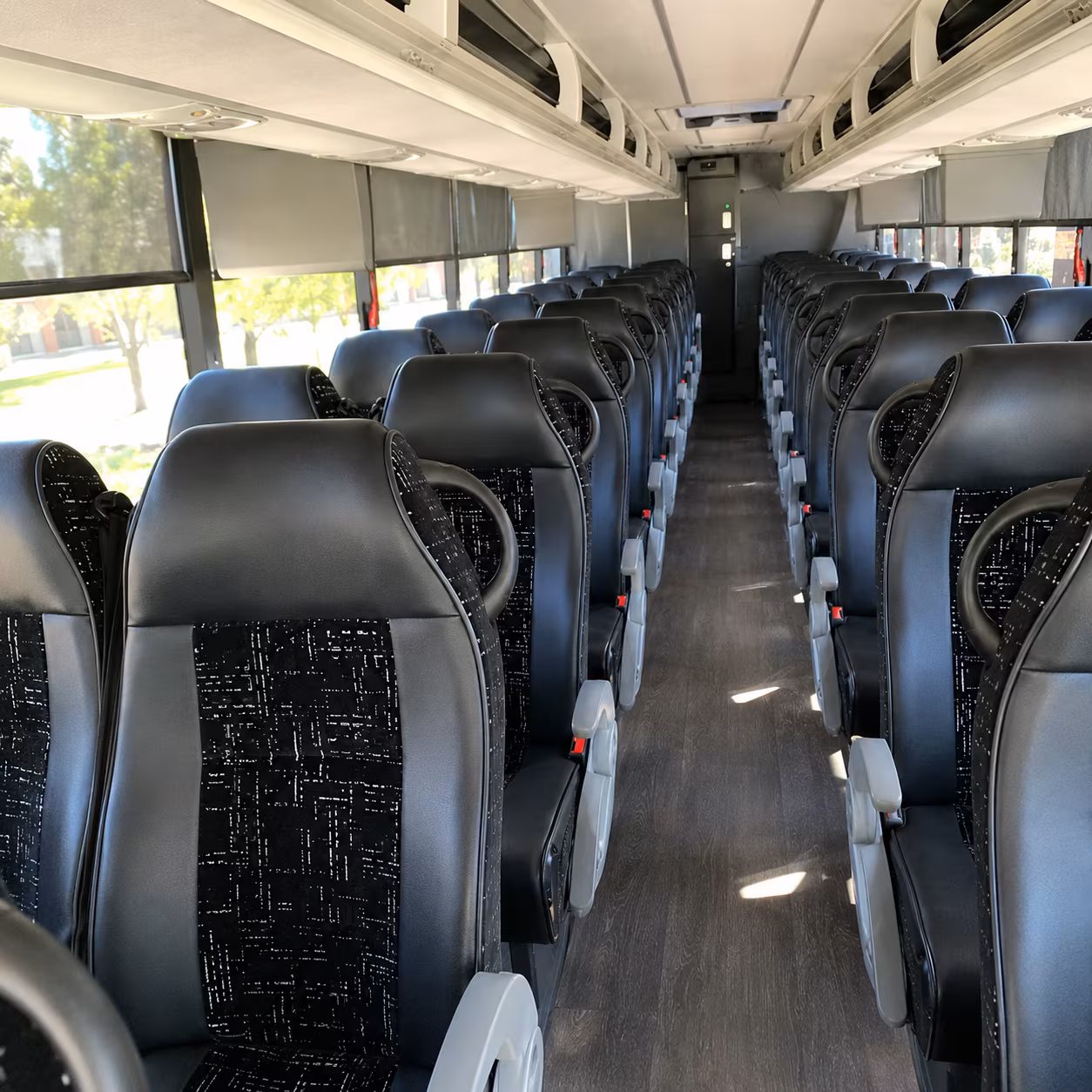 Amarillo amarillo airport transportation party bus exterior