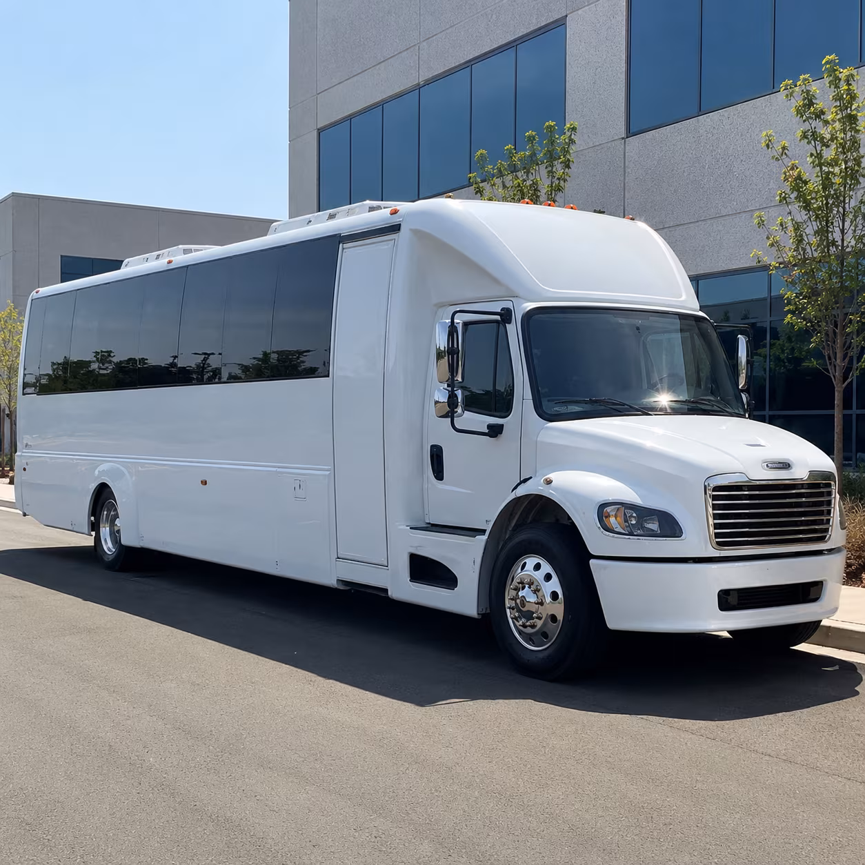 Amarillo amarillo bachelor bachelorette party bus rental party bus exterior