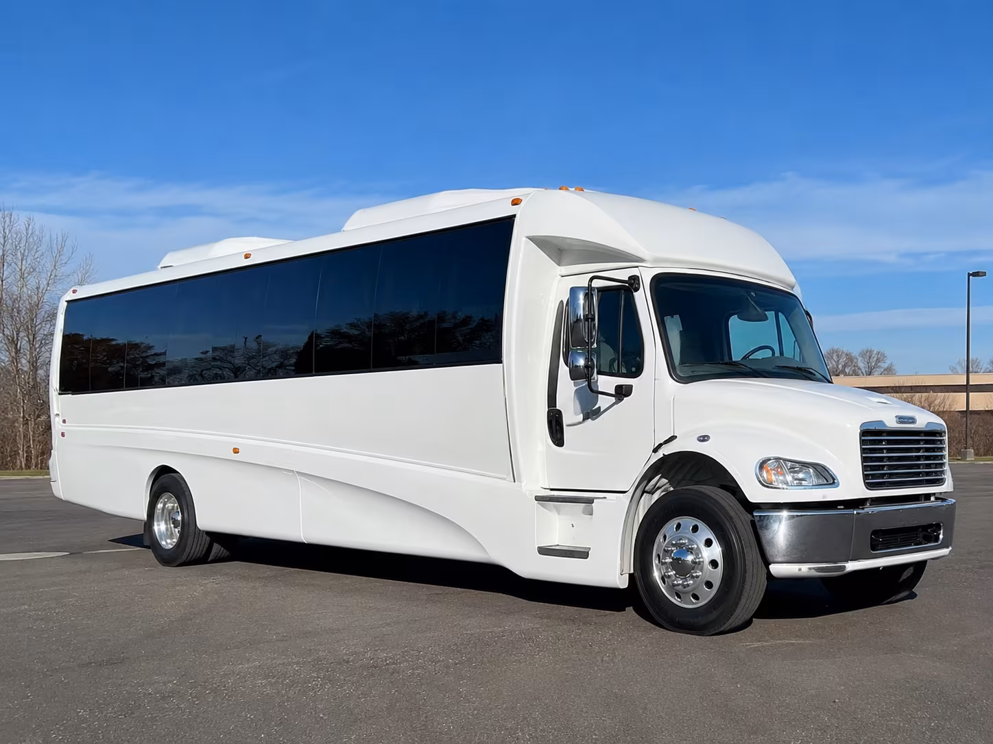 Amarillo amarillo private event party bus rental party bus exterior