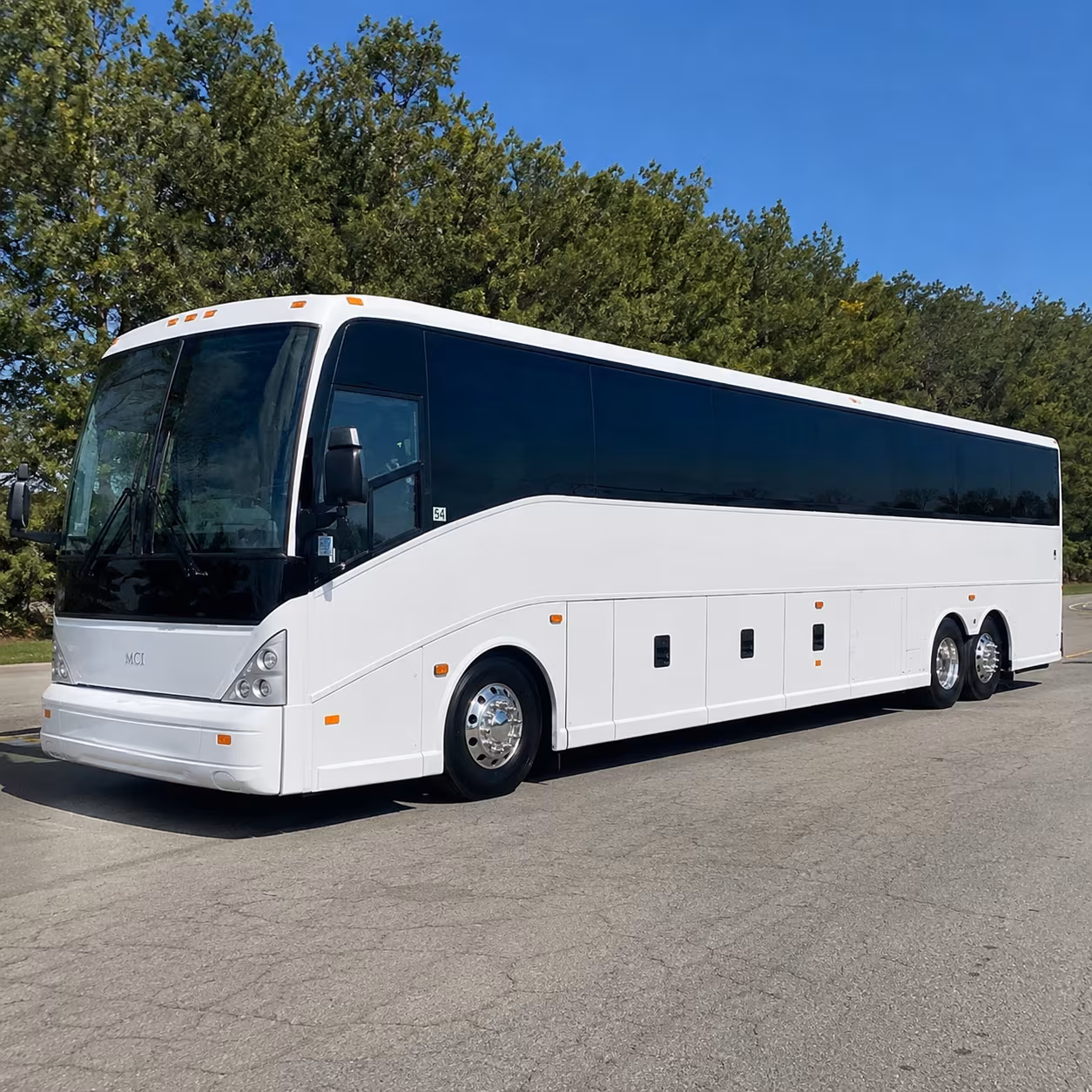 Amarillo School Event Transportation party bus interior