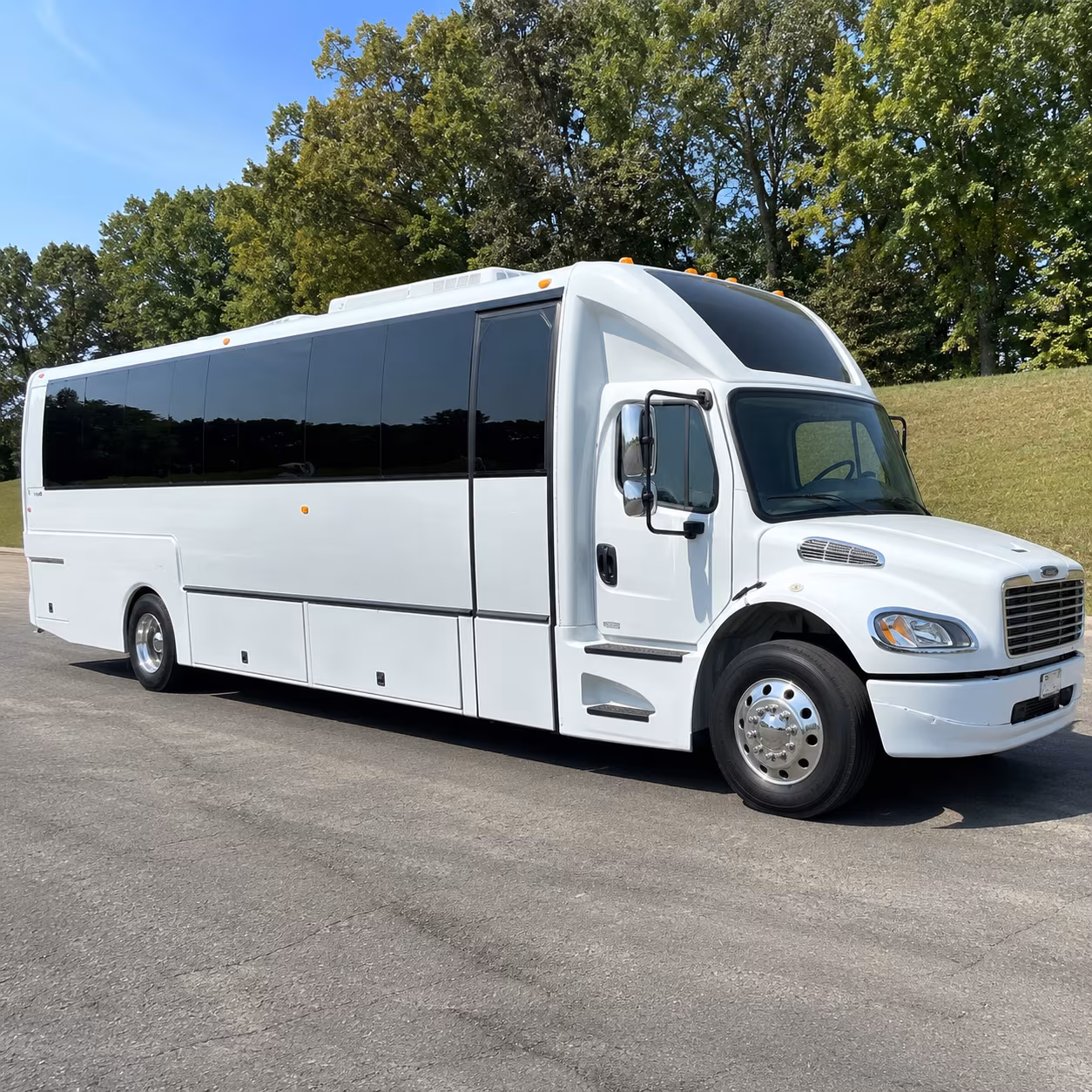 Amarillo Sporting Event Transportation party bus interior