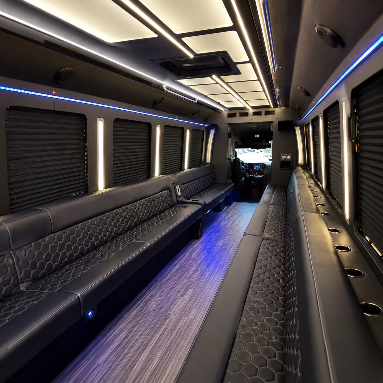 Santa Fe party bus rental