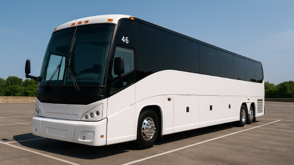 Exterior of Charter Bus Company Wichita's 40 Passenger Party Bus in Wichita